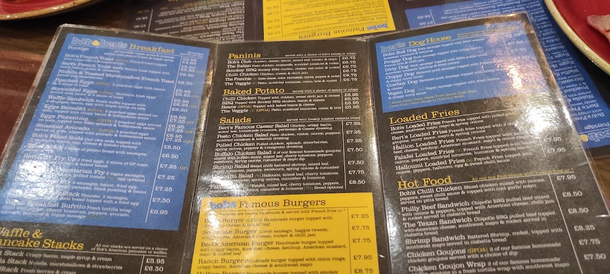 Menu Bob & Berts Falkirk-3