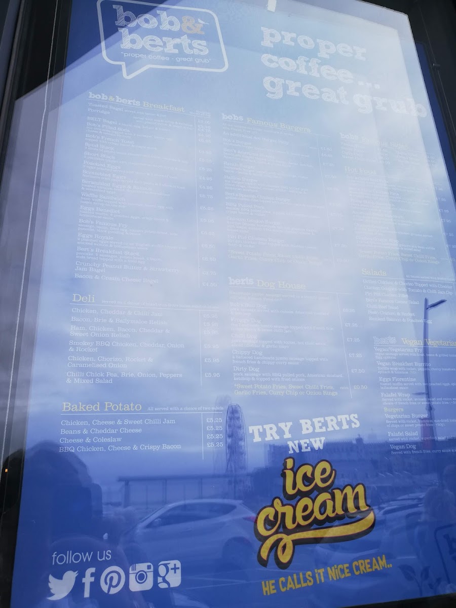 Menu Bob & Berts Portstewart-2