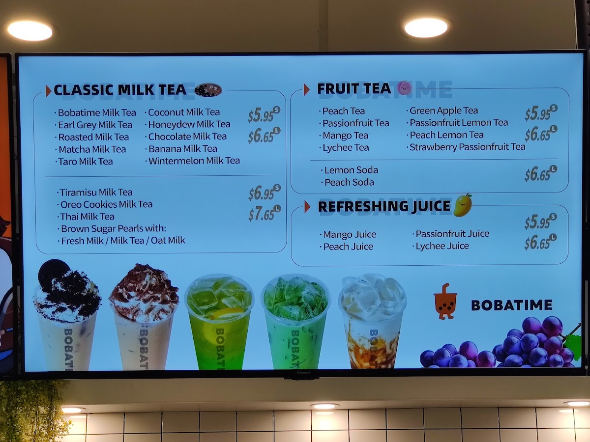 Menu Bobatime Woodgrove-4
