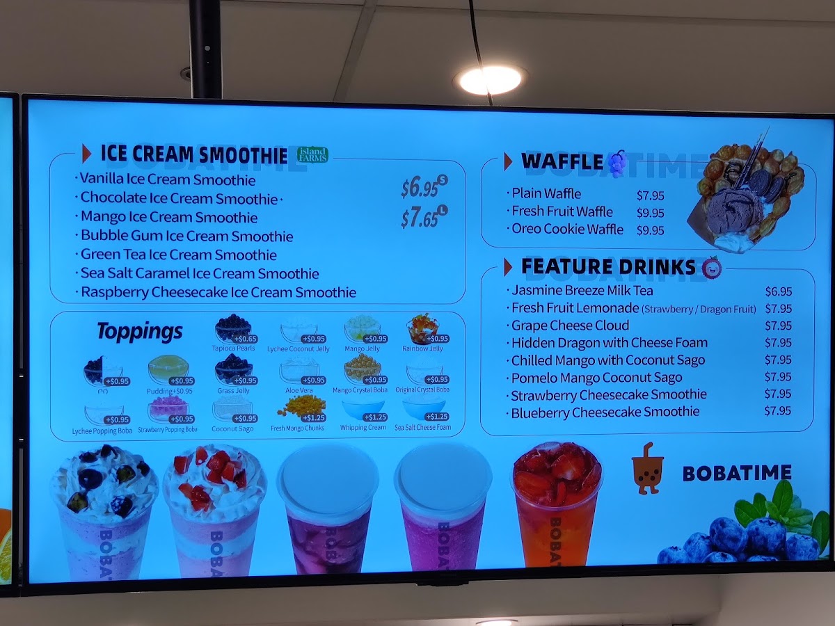 Menu Bobatime Woodgrove-5