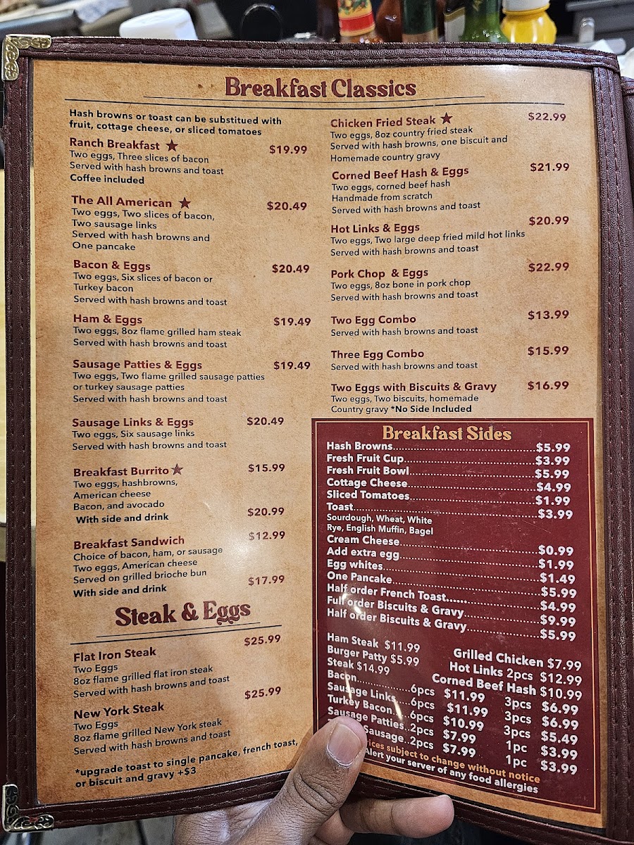 Menu Bobby’S Coffee Shop-1