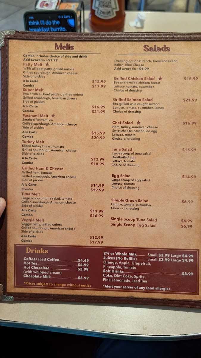 Menu Bobby’S Coffee Shop-10