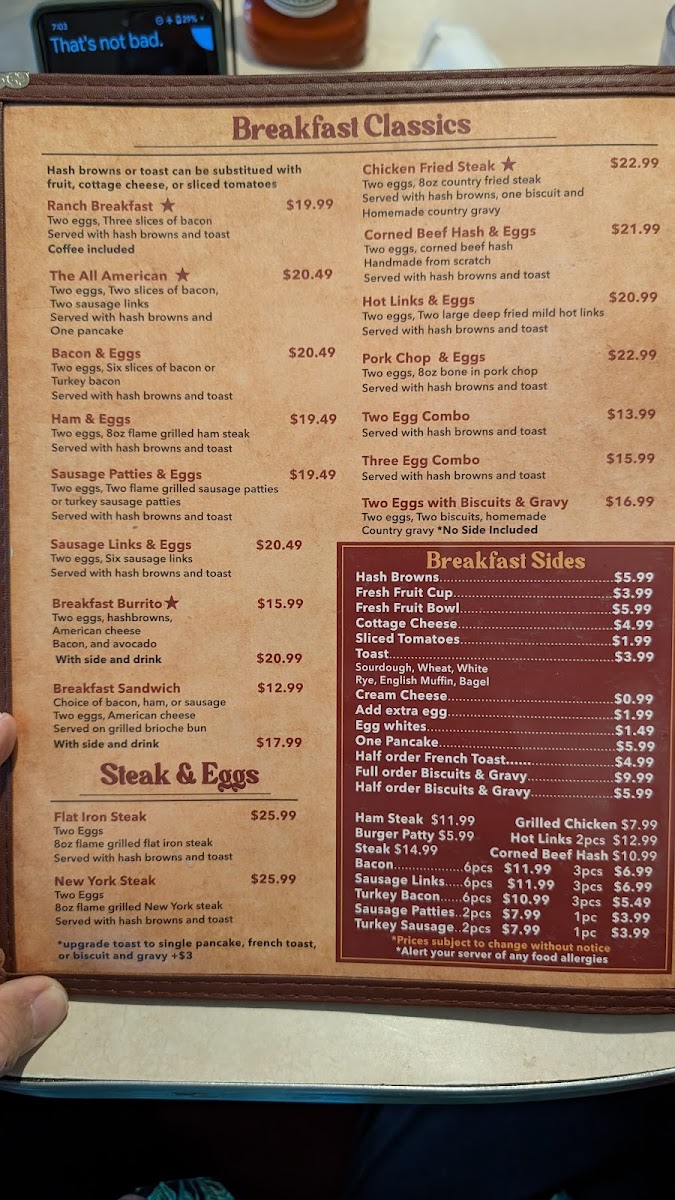 Menu Bobby’S Coffee Shop-6