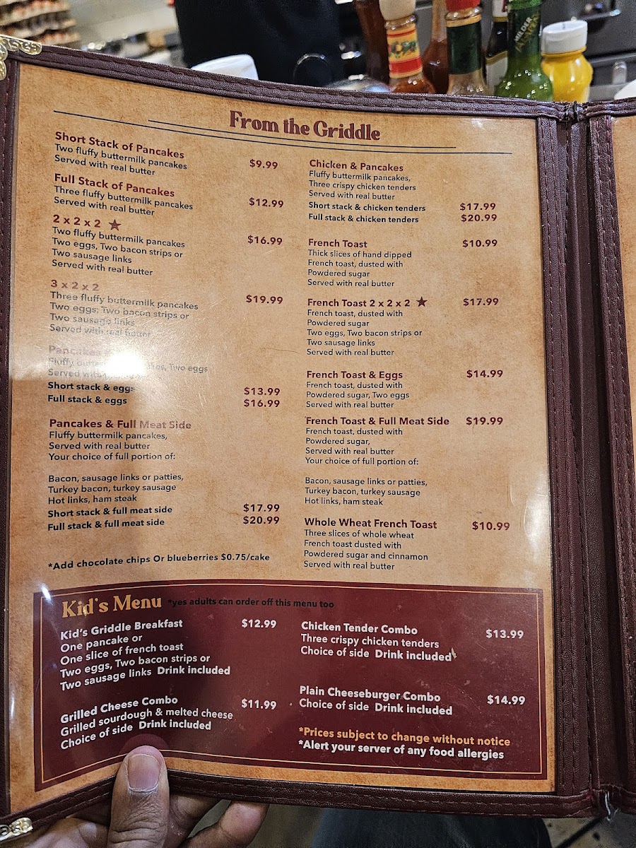 Menu Bobby’S Coffee Shop-7