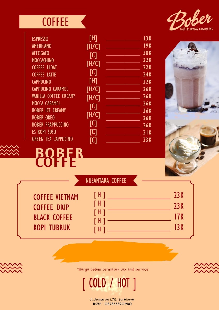 Menu Bober Cafe & Ruang Komunitas-2