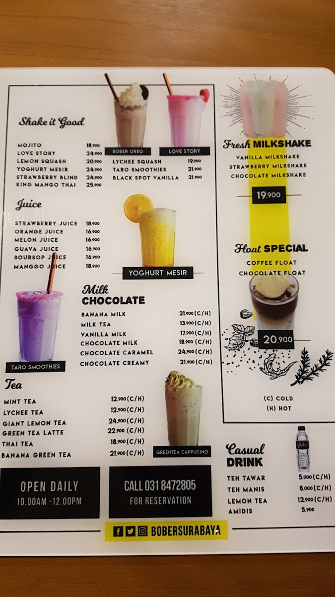 Menu Bober Cafe & Ruang Komunitas-5