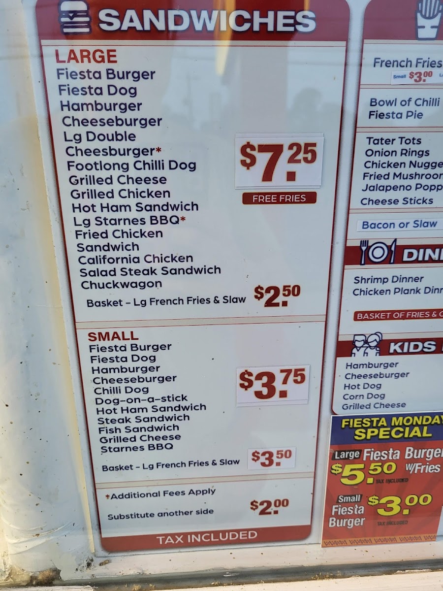 Menu Bob's Drive-In Restaurant-2