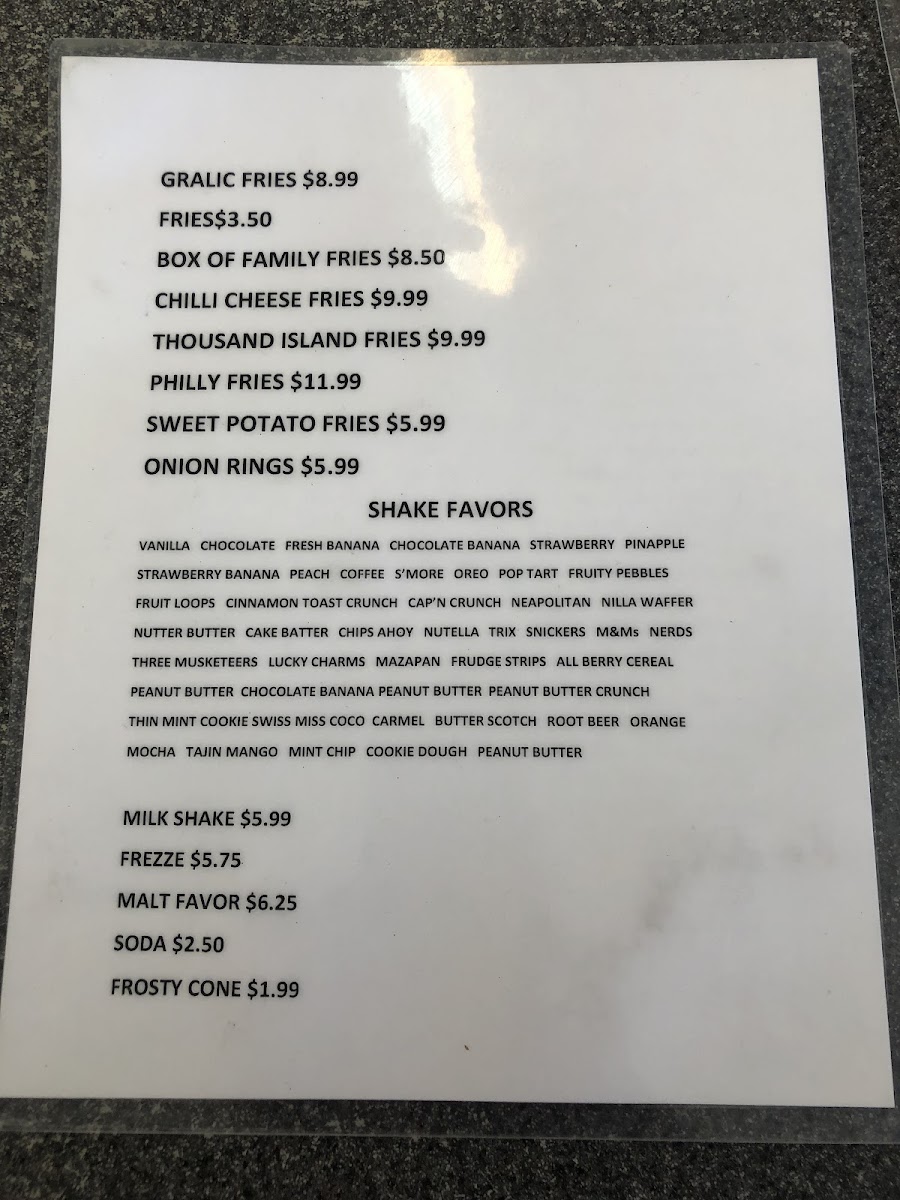 Menu Bob's Giant Burgers-8