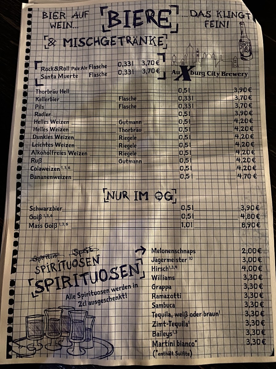 Menu Bob's Rock & Bowl Hammerschmiede-2