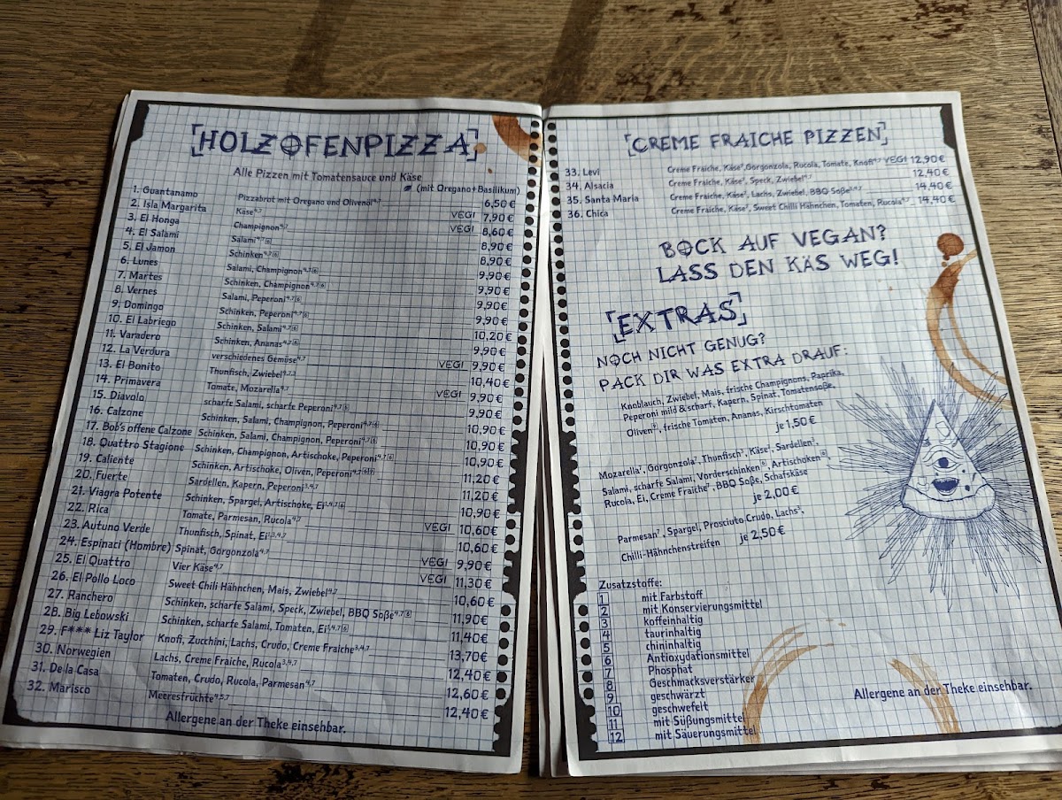 Menu Bob's Rock & Bowl Hammerschmiede-9