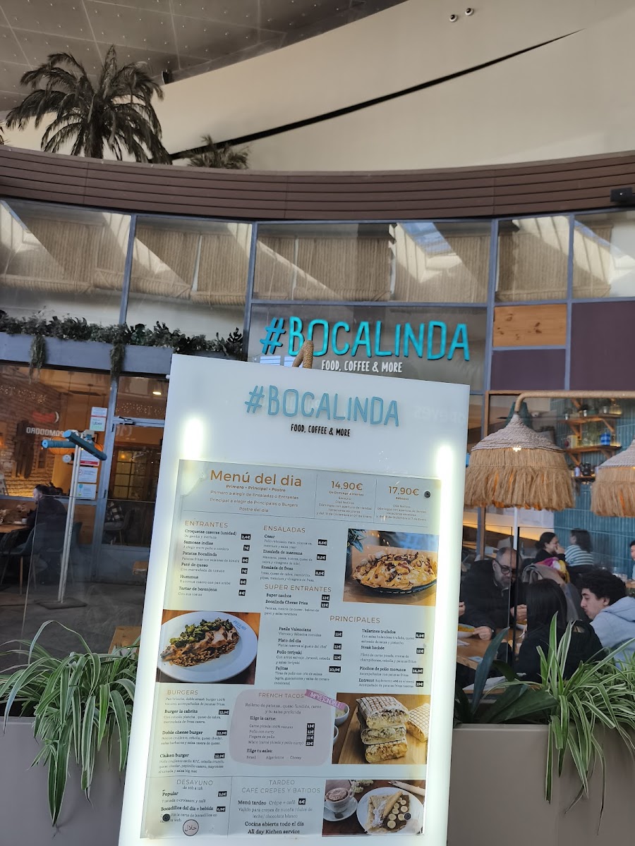 Menu Bocalinda Bonaire-1