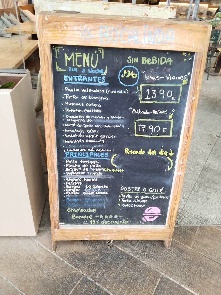 Menu Bocalinda Bonaire-2
