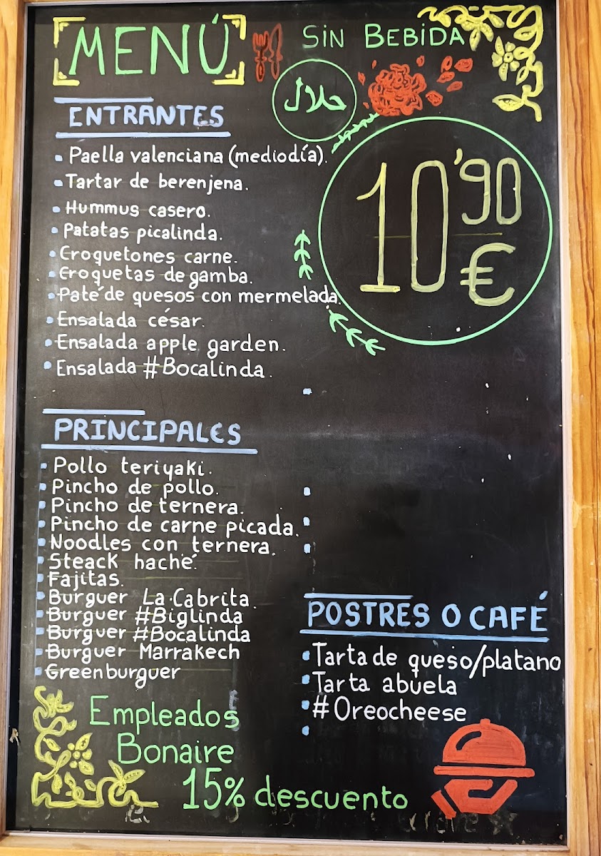 Menu Bocalinda Bonaire-5