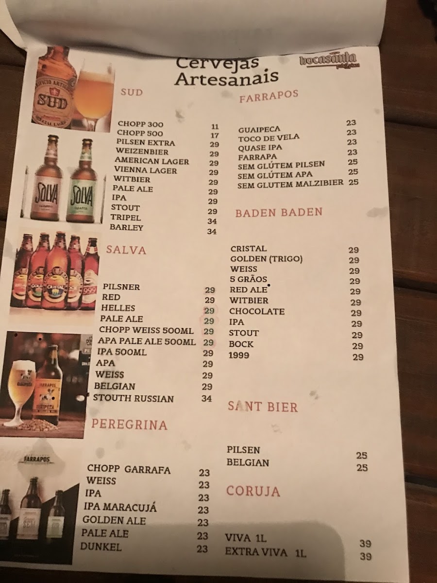 Menu Bocasanta Pub E Pizza-2