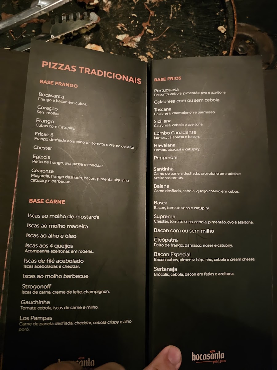 Menu Bocasanta Pub E Pizza-3
