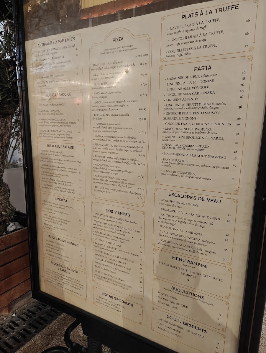 Menu Boccascena - Restaurant Italien Marseille-4
