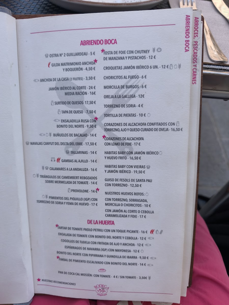 Menu Bodega El Casquivano-2