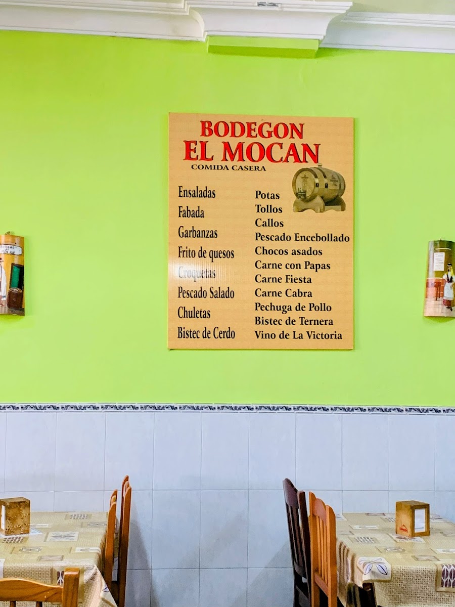 Menu Bodegón El Mocán-4