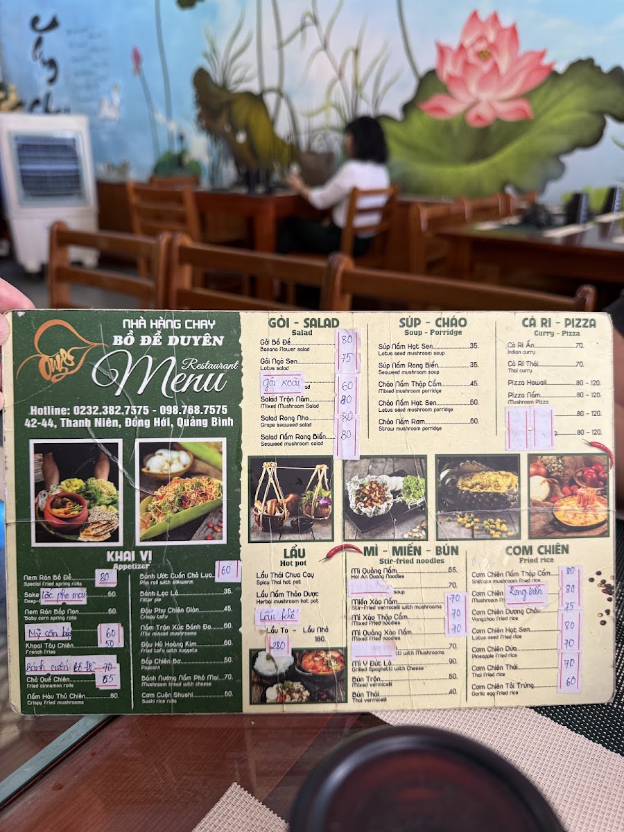 Menu Bodhi Vegetarian Restaurant-3