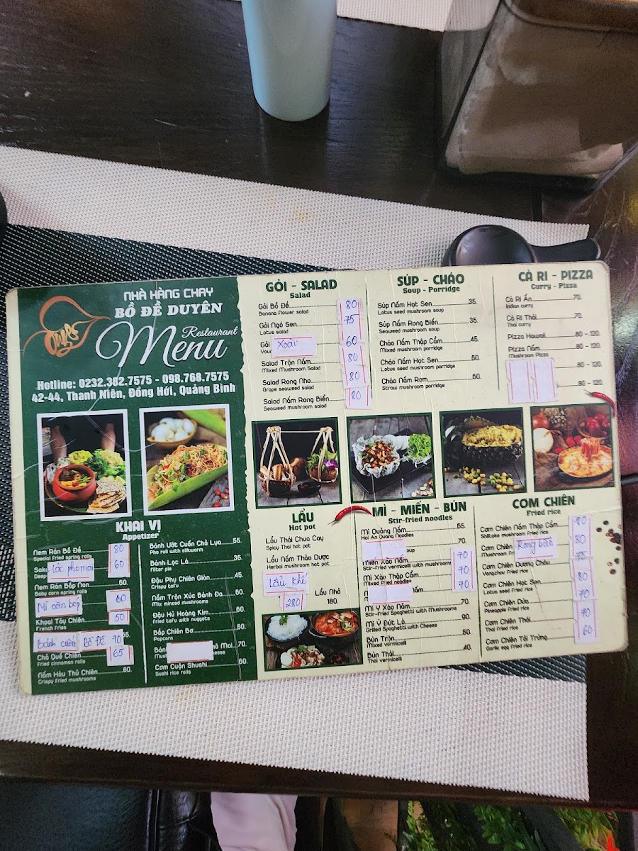 Menu Bodhi Vegetarian Restaurant-4