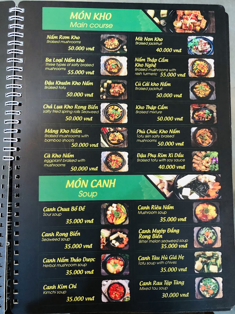Menu Bodhi Vegetarian Restaurant-7