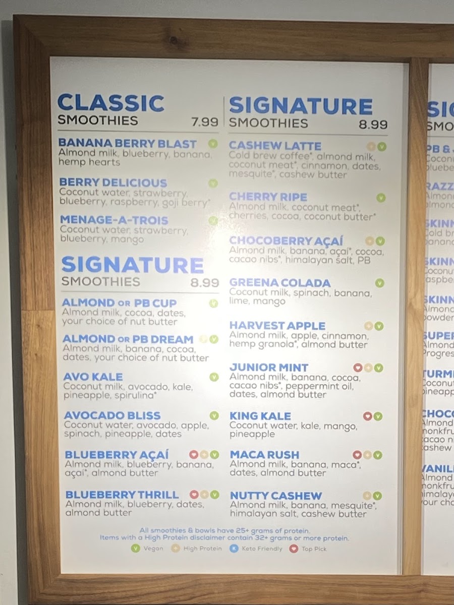 Menu Body Energy Club: Vancouver @ East 3Rd & Ontario-1