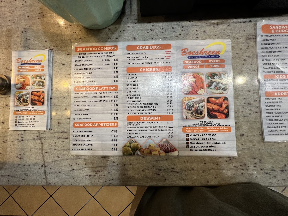 Menu Boeshreen-8