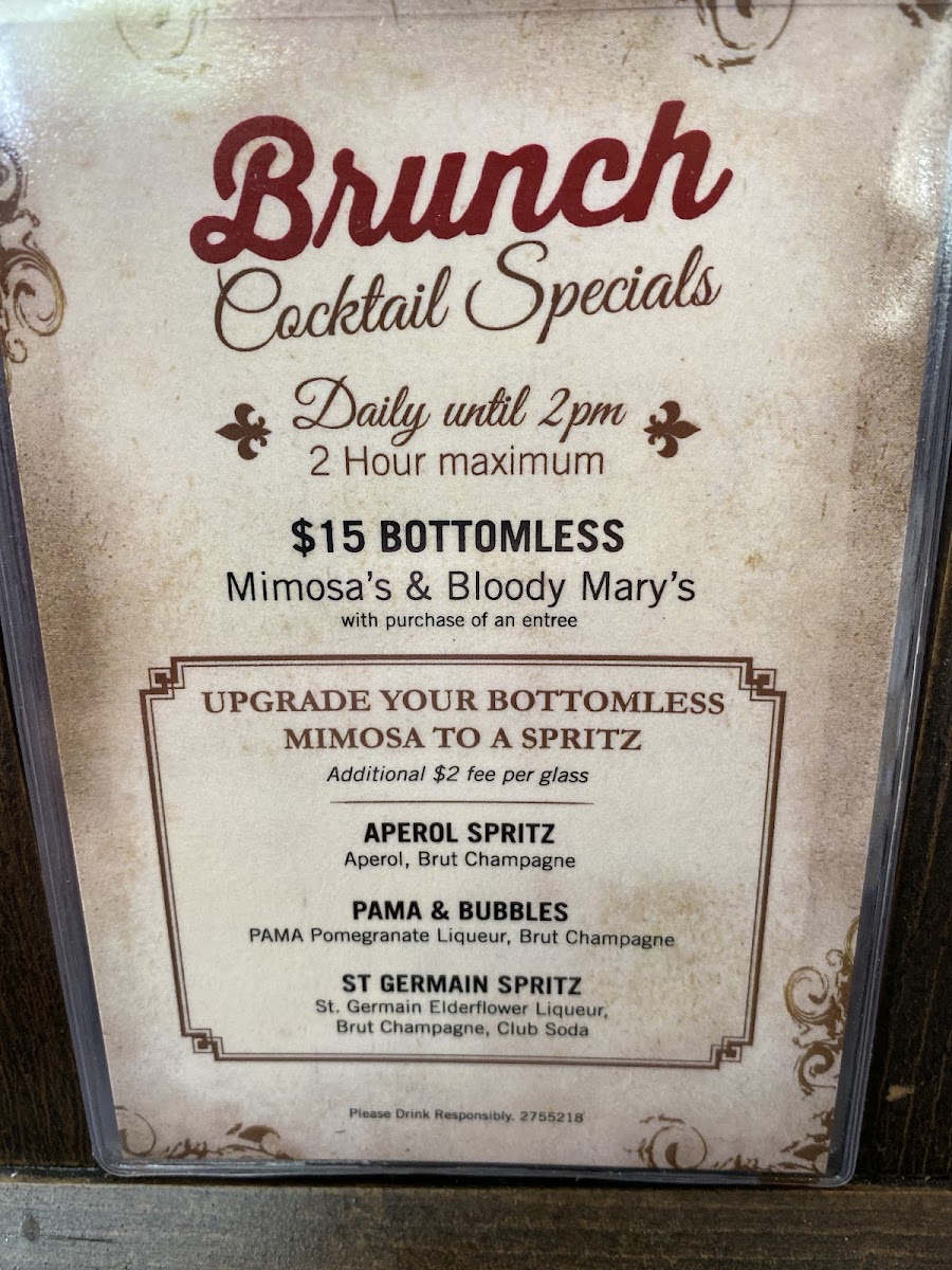 Menu Bogart's American Kitchen-4