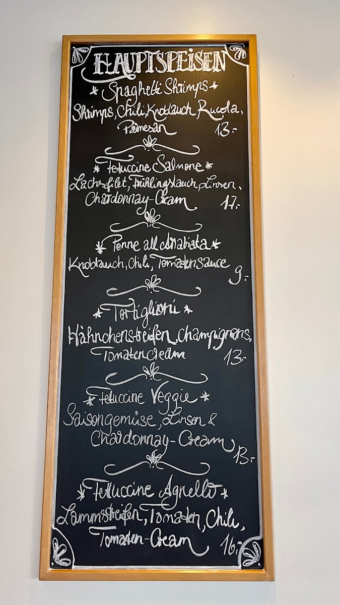 Menu Bogart‘S-3