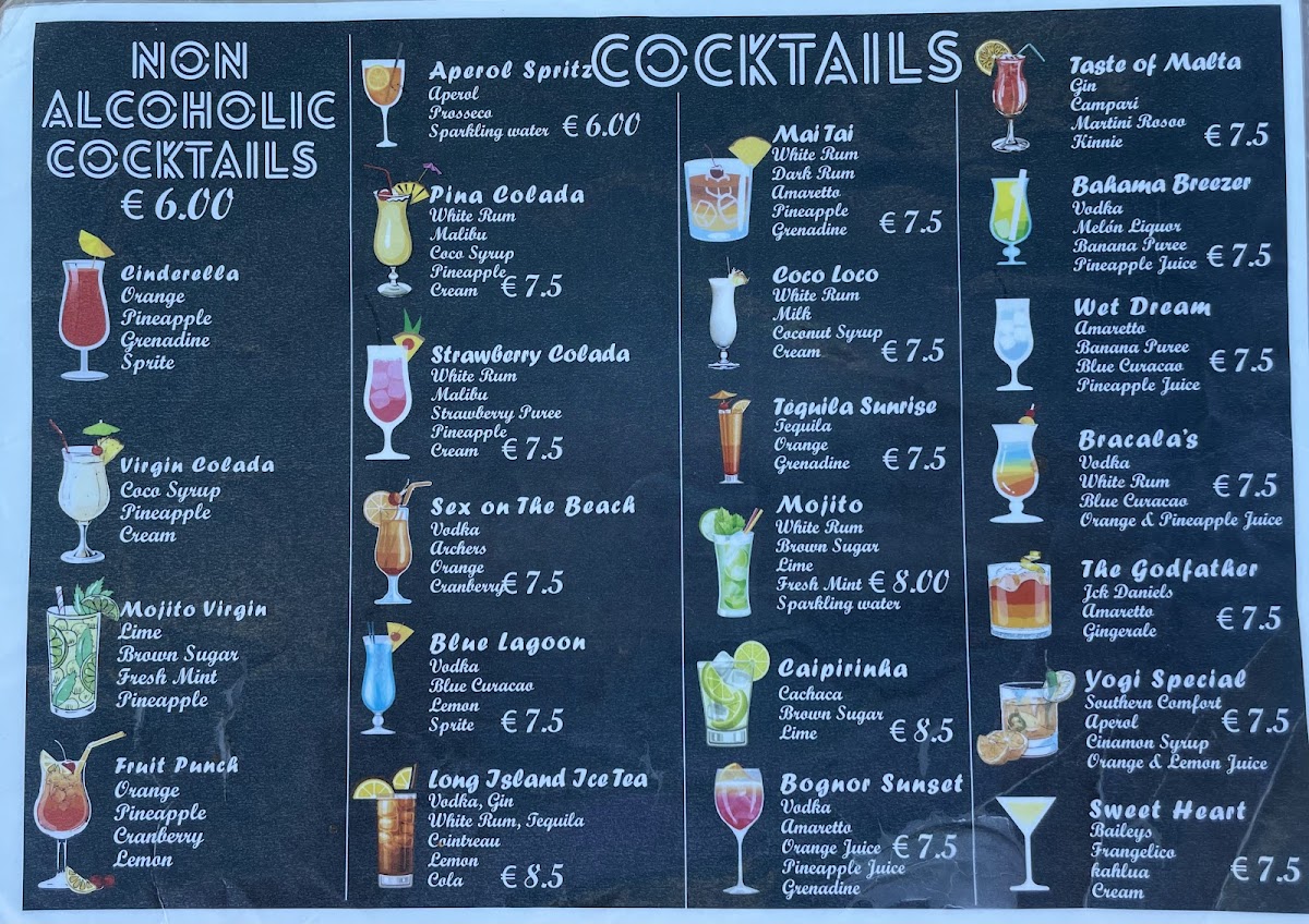 Menu Bognor Bar & Restaurant-6