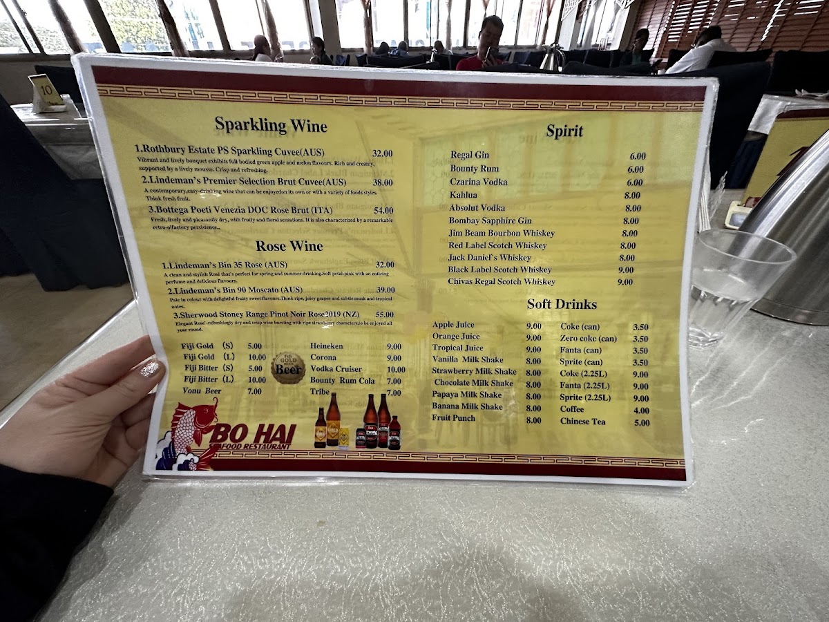 Menu Bohai Seafood Restaurant-10