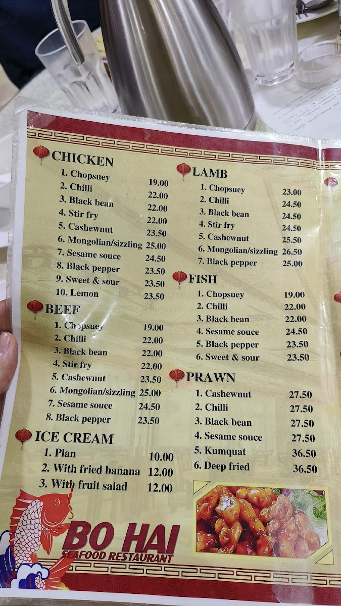 Menu Bohai Seafood Restaurant-2