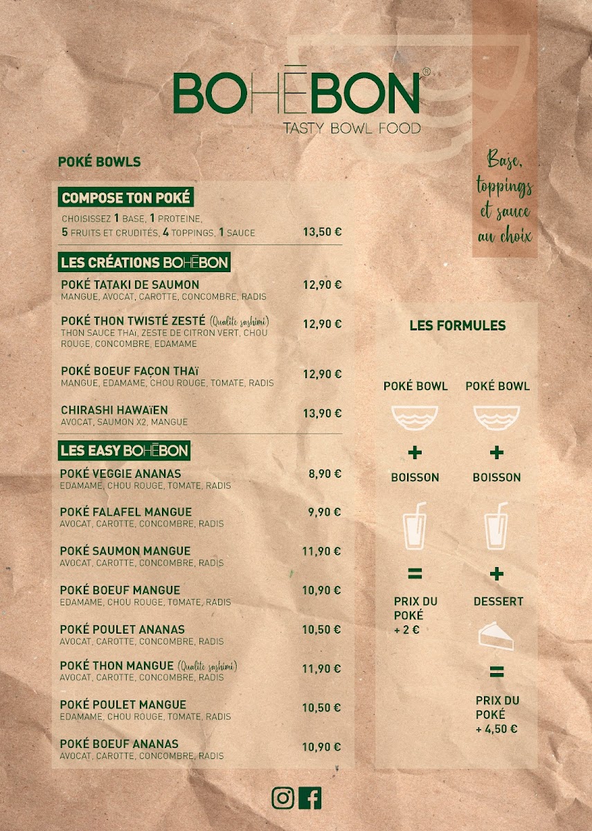 Menu Bohébon Labège - Love & Poke Bowls-3