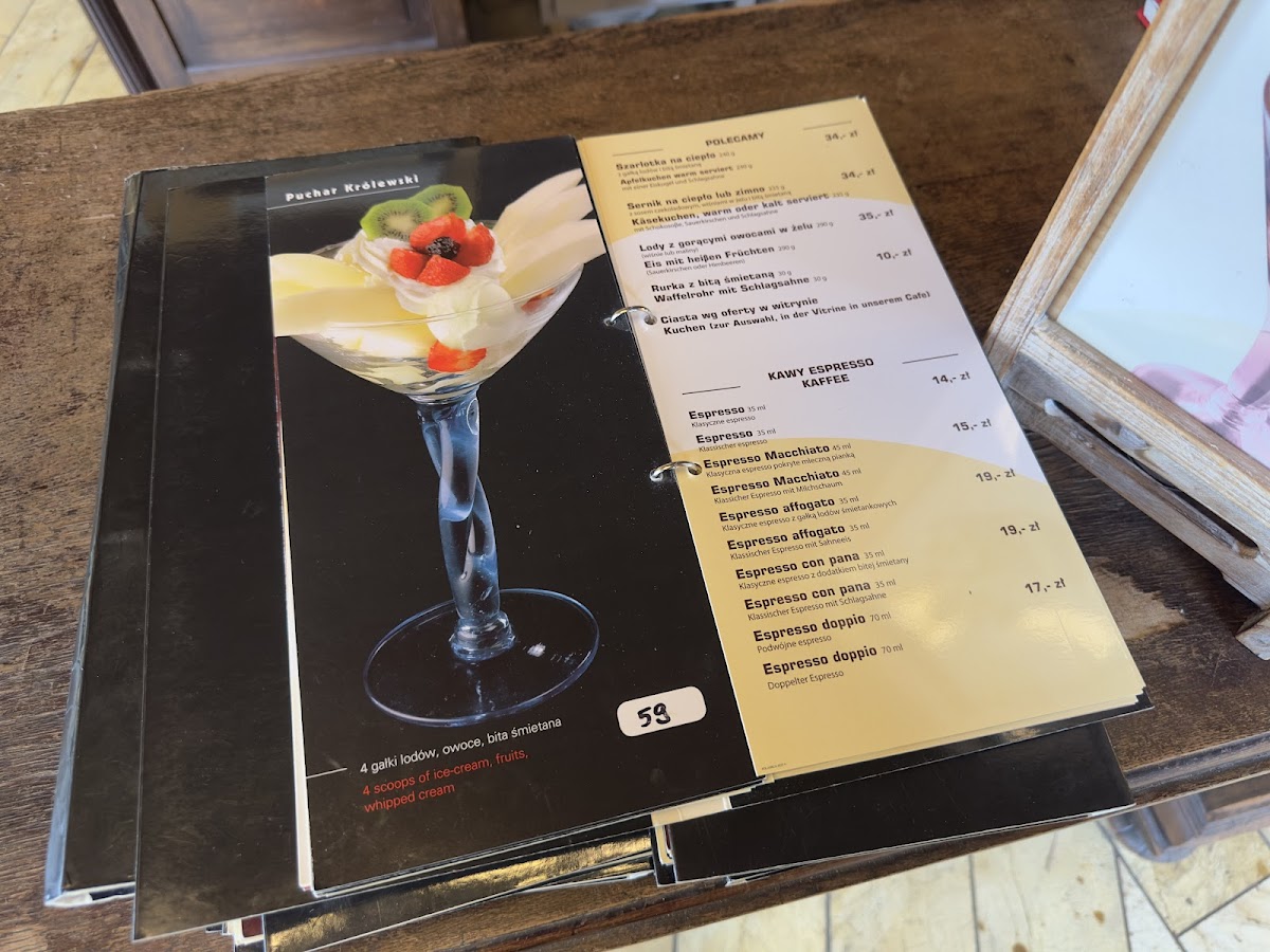 Menu Bohema Caffe Polanica-Zdrój-1