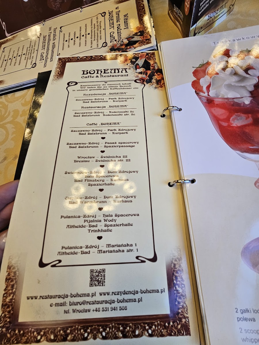Menu Bohema Caffe Polanica-Zdrój-10