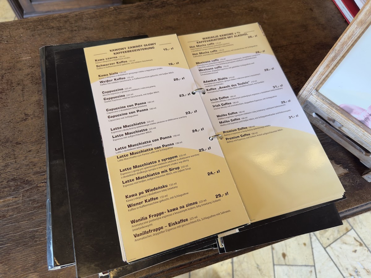 Menu Bohema Caffe Polanica-Zdrój-2