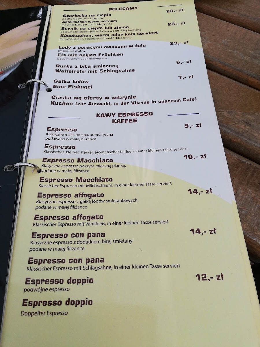 Menu Bohema Caffe Polanica-Zdrój-3