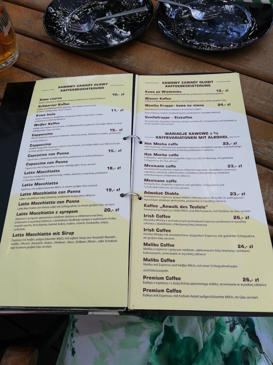 Menu Bohema Caffe Polanica-Zdrój-4
