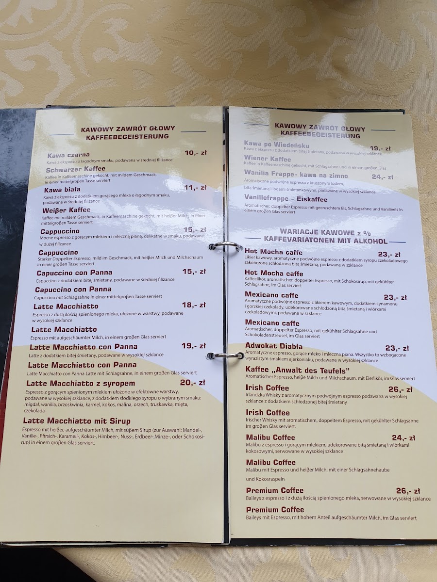 Menu Bohema Caffe Polanica-Zdrój-6