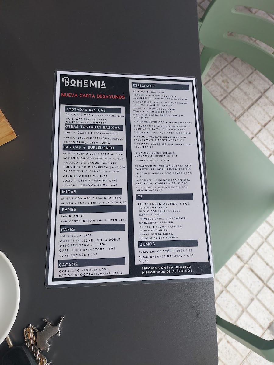Menu Bohemia Restaurante.-2