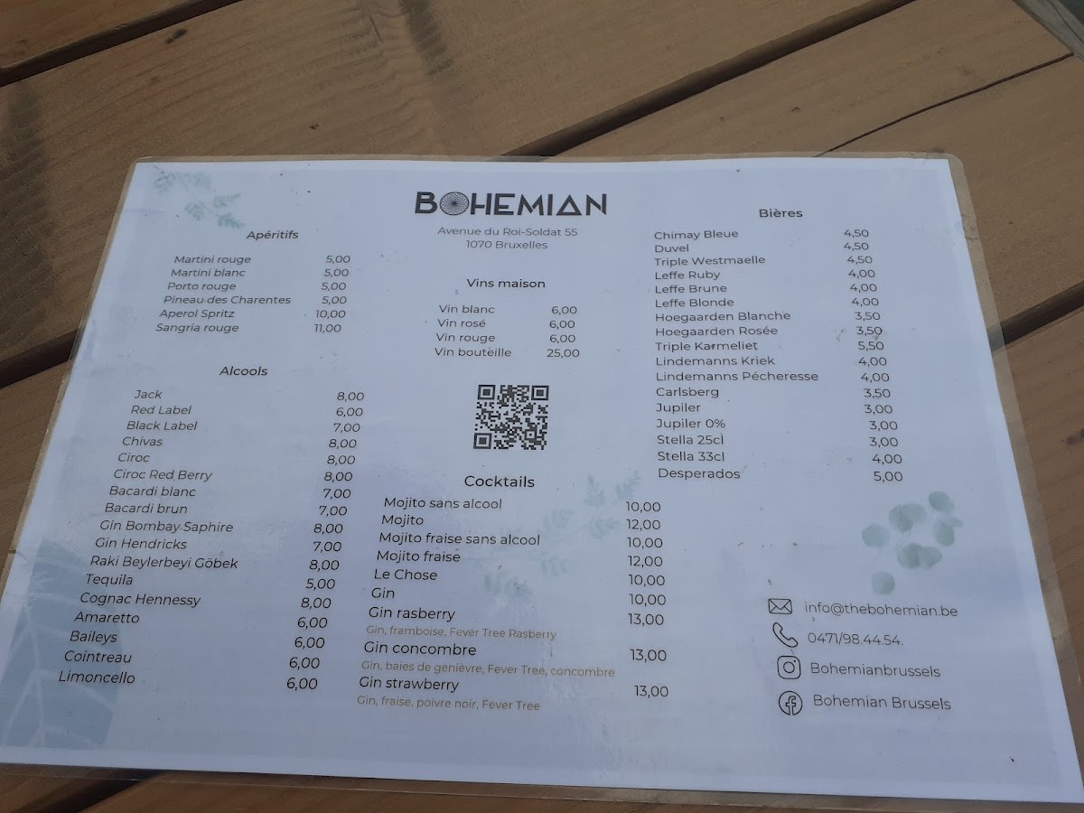 Menu Bohemian-4