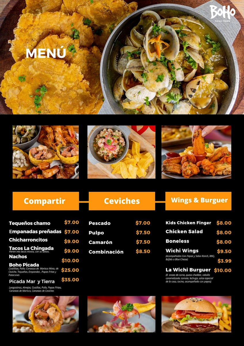 Menu Boho Food Town-5