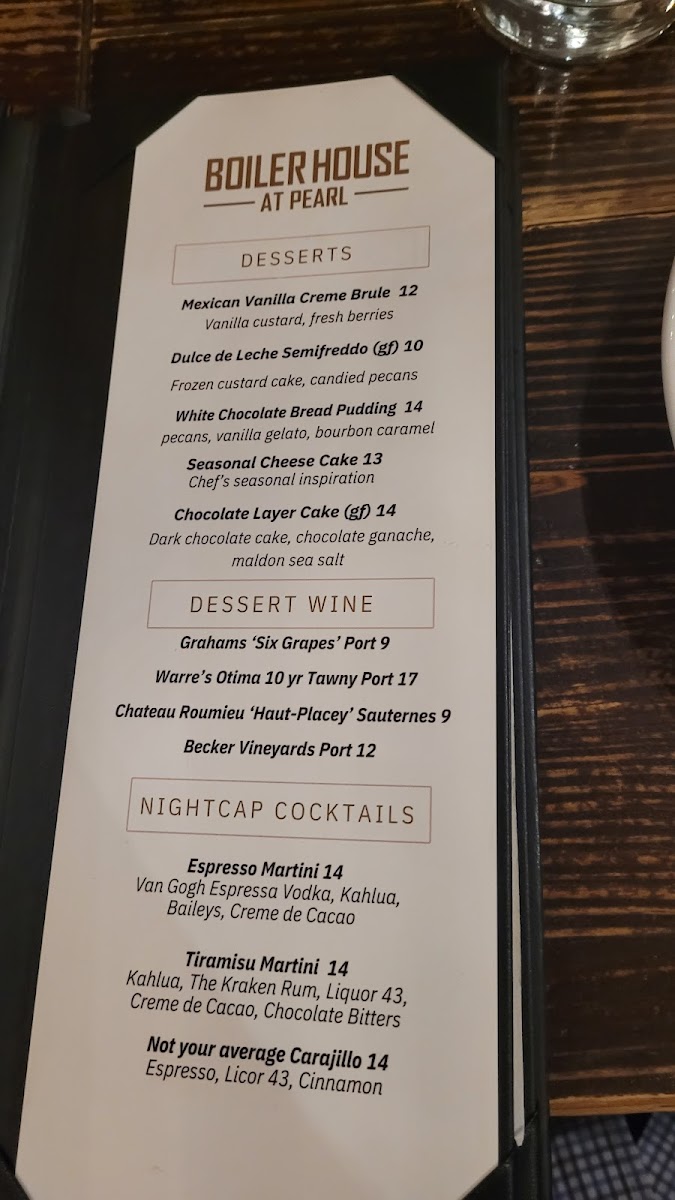 Menu Boiler House At Pearl-7