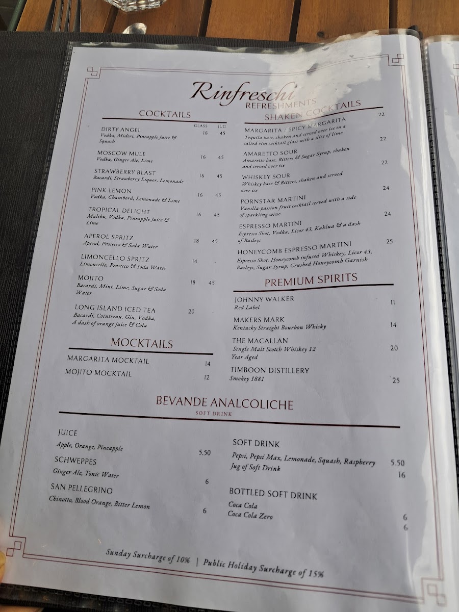 Menu Bojangles Pizza Restaurant-5