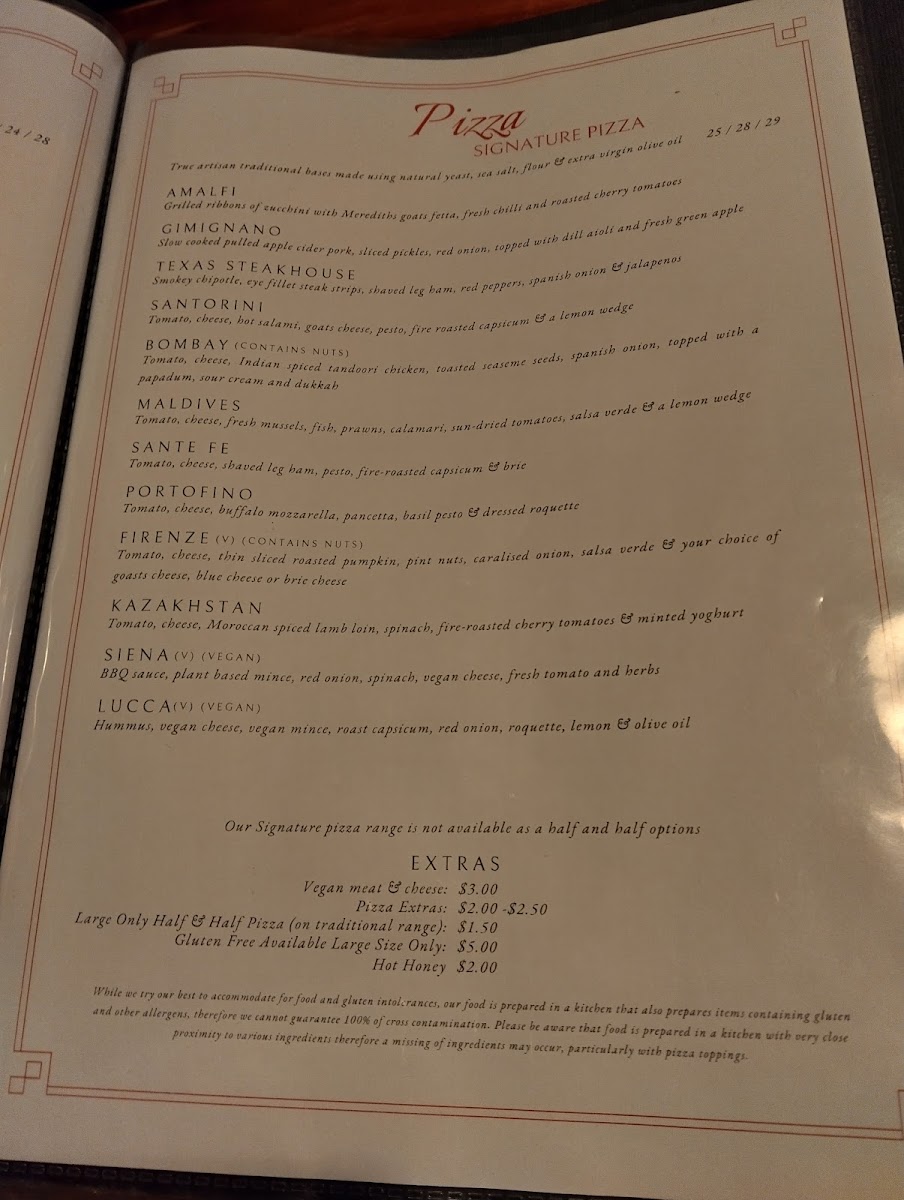Menu Bojangles Pizza Restaurant-6