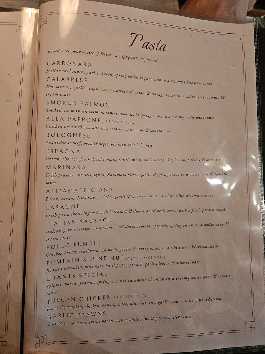 Menu Bojangles Pizza Restaurant-7