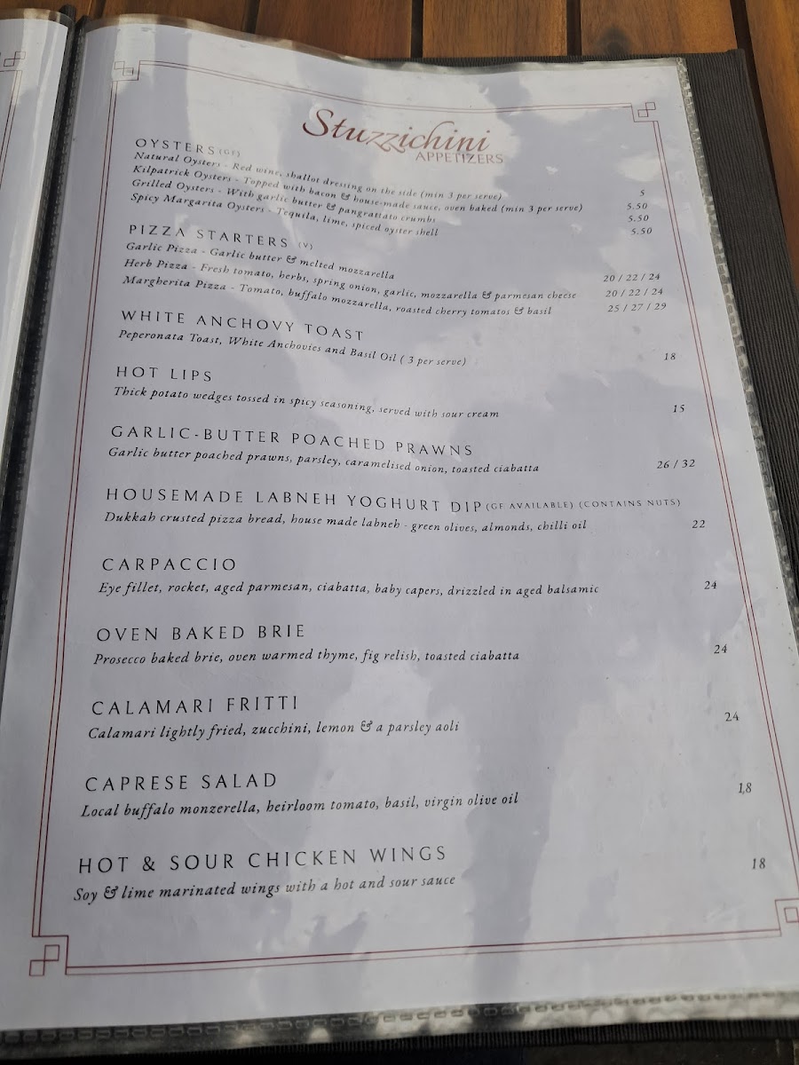 Menu Bojangles Pizza Restaurant-9