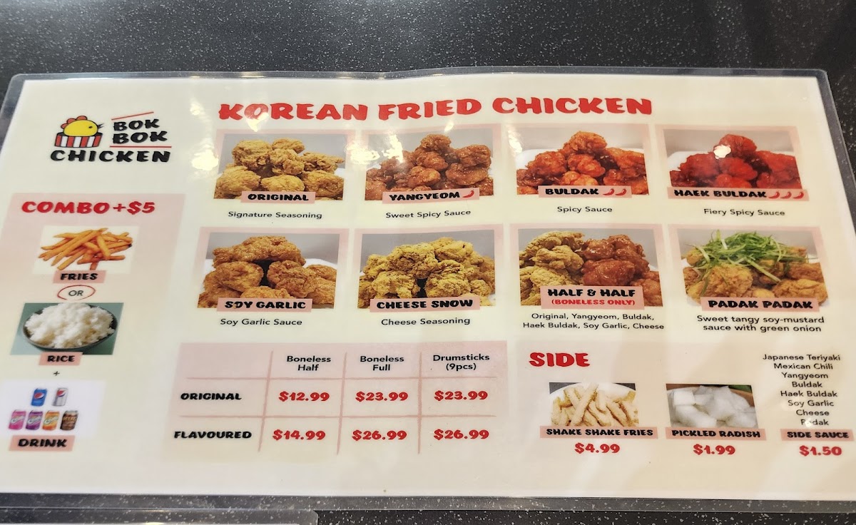 Menu Bok Bok Chicken X Monga Fried Chicken-7