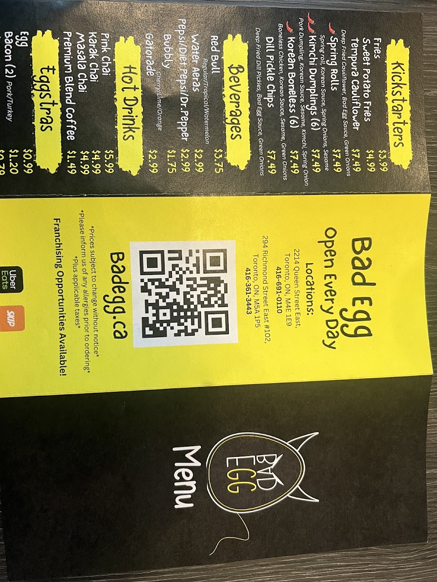 Menu Bold Bites Co. - Toronto-10