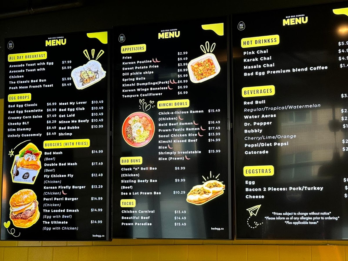Menu Bold Bites Co. - Toronto-3